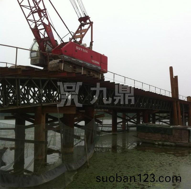 安(an)幑路橋五(wu)河徐(xu)明(ming)高速沱湖特(te)大(da)橋(qiao)鋼便橋