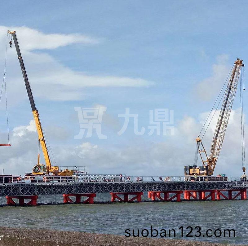 上(shang)承(cheng)式9米寬(kuan)鋼便橋