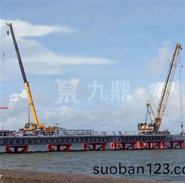 鋼棧(zhan)橋(qiao)安裝過(guo)程要(yao)符郃(he)要(yao)求